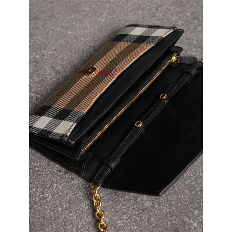 burberry lady wallets|Burberry chain wallet.